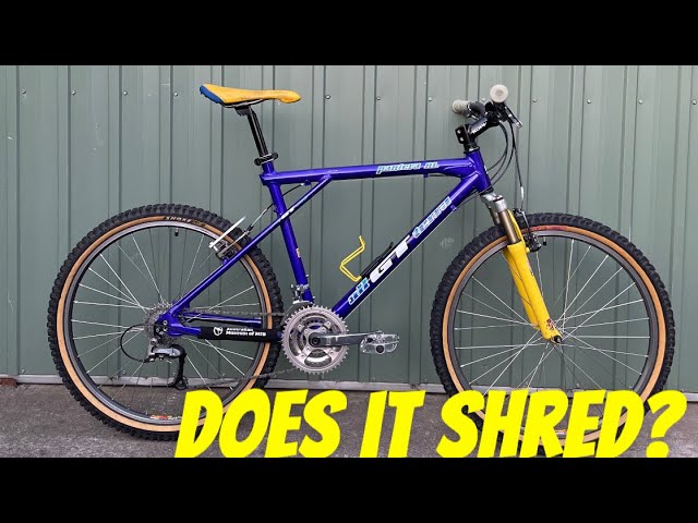 94 GT Pantera - this 90's Retro MTB rides amazing still! - YouTube