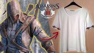 DIY Assassin&#39;s Creed 3 Inspired T-shirt! (Connor&#39;s Armband)