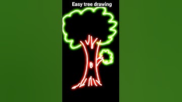 simple tree drawing #shorts #drawing #happywithmoumita99 #art #easydrawing #drawingtutorials #cute