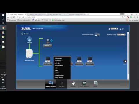 ZyXEL Modem Port Açma / Yönlendirme Sesli Anlatım ( VMG3312-B10B )