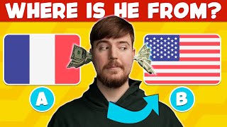 Guess The Country Of Celebrity! 🌟 | Country Quiz 2023 🗺️ screenshot 1