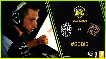 Big Clan Elenmemek İçin Sahaya Çıkıyor! / BIG vs. NIP / ESL One Cologne 2020 EU