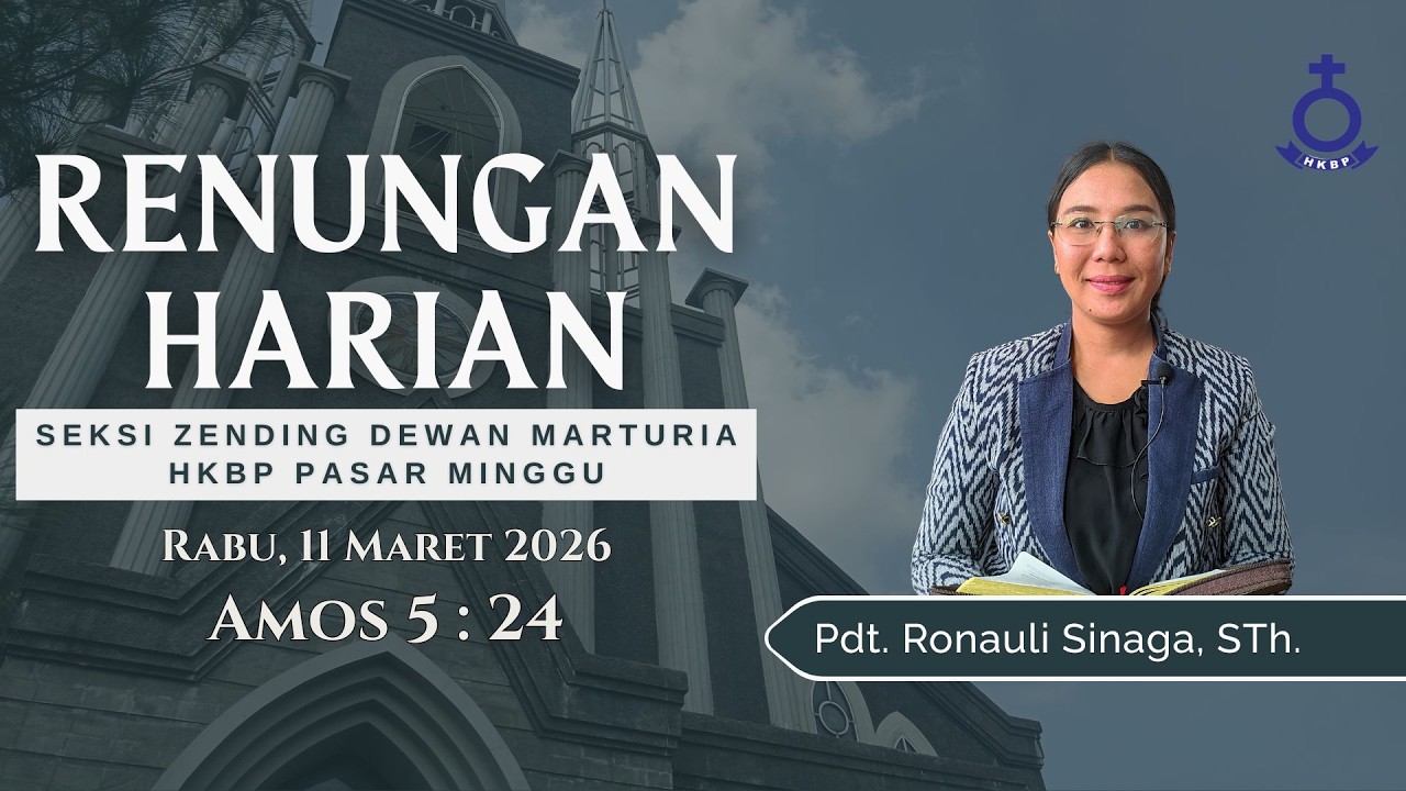 Renungan Harian Rabu, 11 Maret 2026