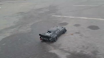 Arrma Felony 8s parking lot drifting!!! with a castle system.