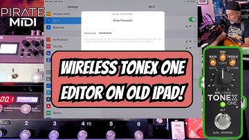Wirelessly Edit ToneX One from a BROWSER! Polar Pico Editor@PIRATEMIDI