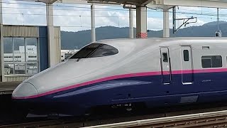 E2系白石蔵王駅発車!