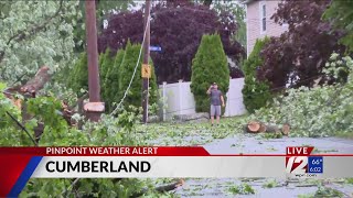 Power outages, tree damage as storms move through