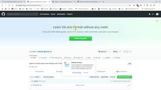Create GitHub account and first web page