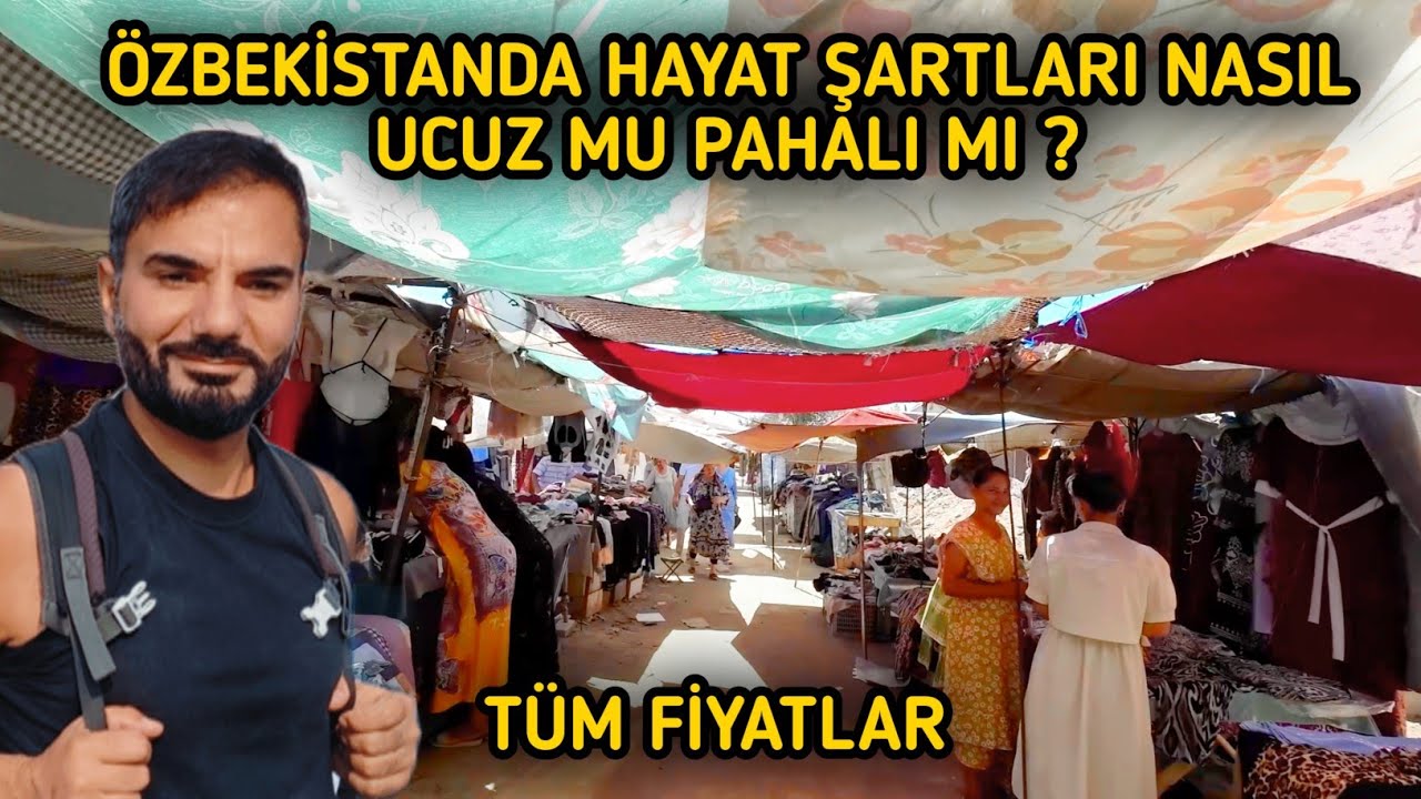 Özbekistan Hive Pazarında Fiyatlar Ve İnsanların Samimiyeti #gezgin