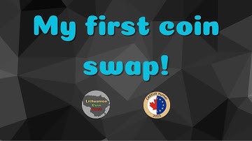 My first coin swap!