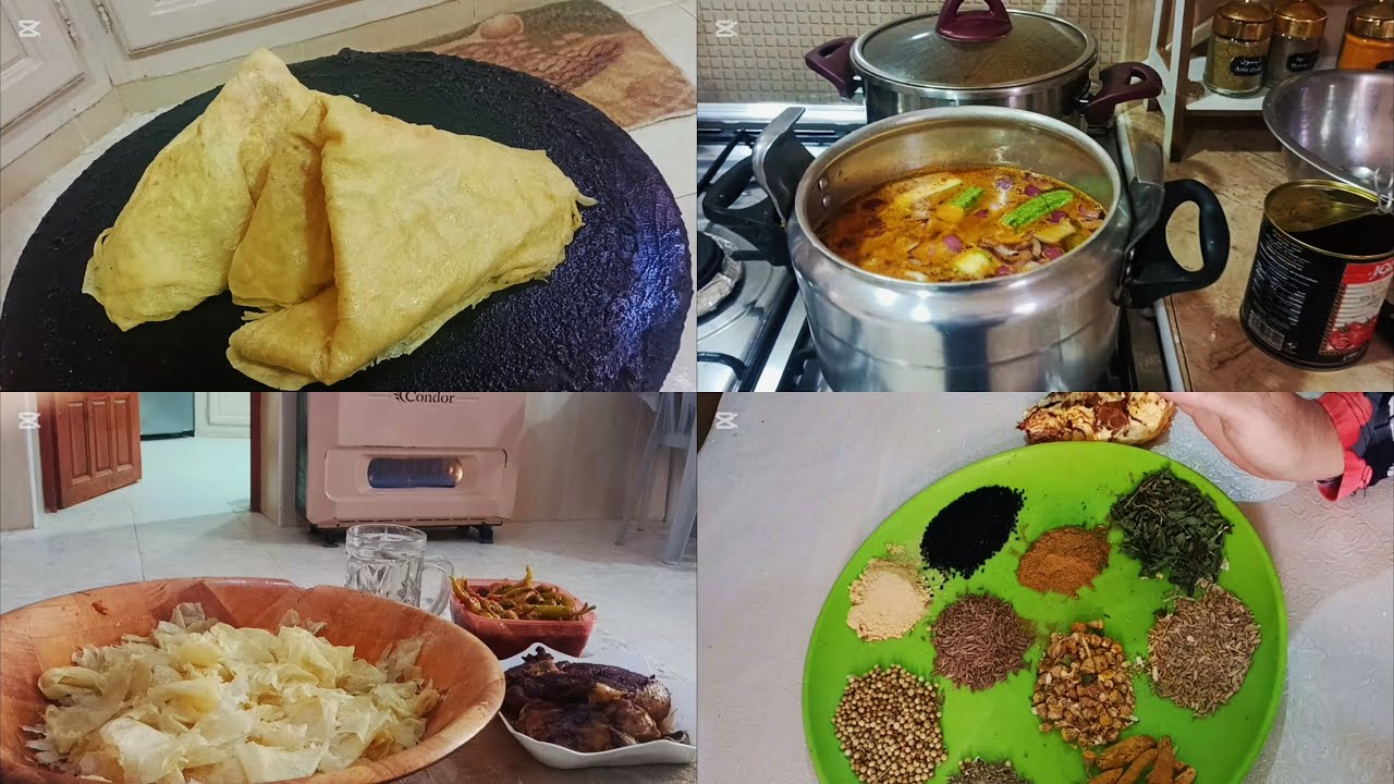 مطبخ ام عمورة/ دواء المصران كان سبب في شفائي من الكيست + شخشوخة بطريقة مختلفة