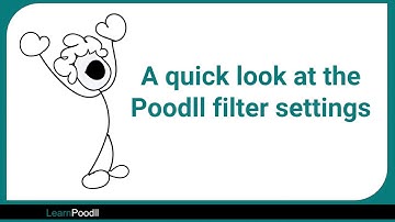 Poodll Filter Settings