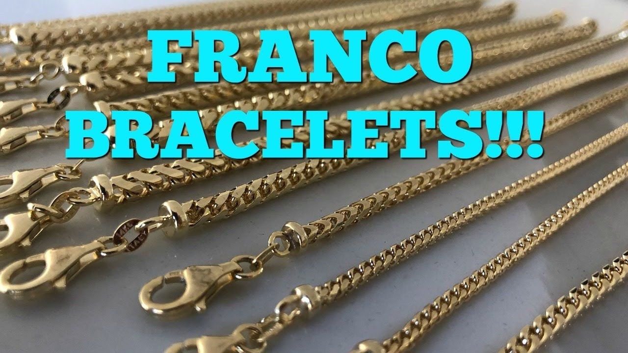 Franco Chain in White Gold - 3mm – Drip Project