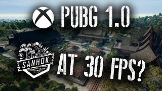 Xbox PUBG 1.0 Frame Rate Testing