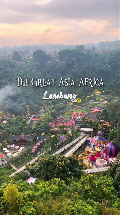 The Great Asia Africa surprised us with its hidden treasures! 🎪✨ #lembang #explorebandung