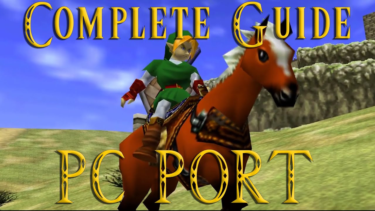 Fan-Made The Legend of Zelda: Ocarina of Time PC Port Nears Completion