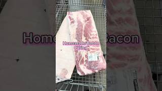Homemade Bacon Curing