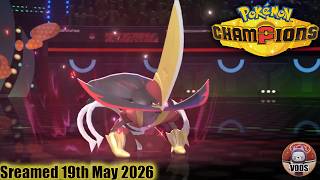 Welcome Mr Gambit | Climbing the Ladder | Pokémon Champions | Streamed 19th May 2026