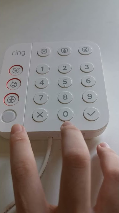 Old Ring Alarm keypad panic on the newer keypad