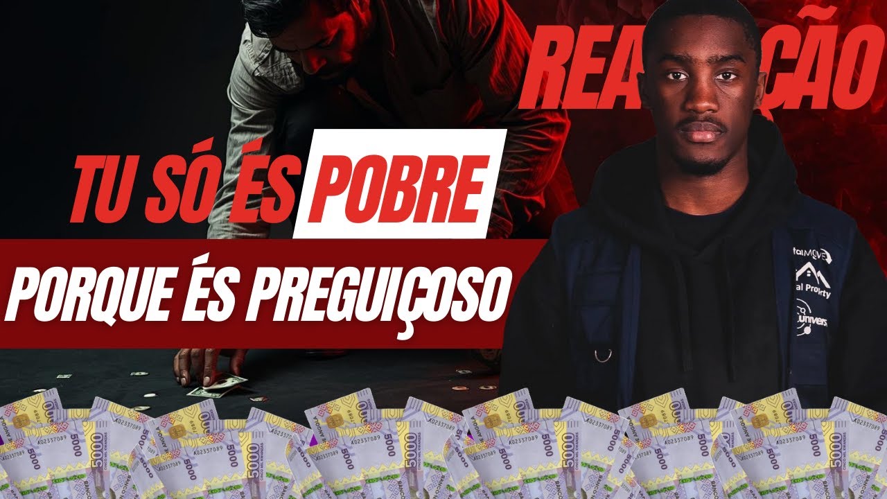 Tarcio Costa crítica jovens angolanos- SÓ É POBRE QUEM QUER!