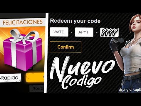 CÓDIGO ESPECIAL WATZAP FREE FIRE EN DIRECTO - YouTube