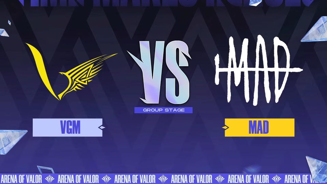 VGM vs MAD Game 1 I AIC 2021 Group Stage Day 5 I V Gaming vs MAD Team Full Game