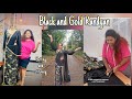 Gold with Black colour Kandyan saree 🥰🥰 #kandyansaree #kandyan #partysarees #sareefashion 