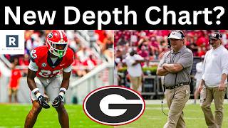 Georgia Football Depth Chart POST Spring Game | MULTIPLE Freshmen Starters?