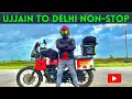Ujjain to Delhi Non-Stop Ride In just😱 || Aisa Accident Ho Gaya Beech Ride Par He