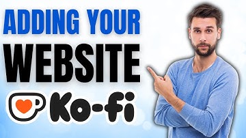 How to ADD Your Website to Ko-fi