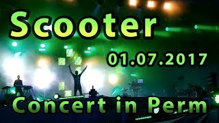 Скутер концерт в Перми 01.07.2017 (Scooter Concert in Perm)