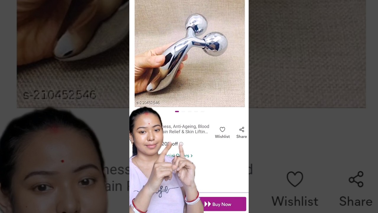 Benefits of 3D face massage roller #facemassage #skincare #massage #makeup #viralhacks #viralvideo