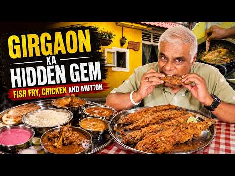 Authentic Goan-Style  Bombil Fry, Rawas Fry, Jawla Fry, Mutton Curry in Mumbai's Hidden Food Spot 🤤