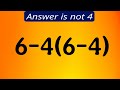 How fast can you solve this? 98% Failed this tricky question 