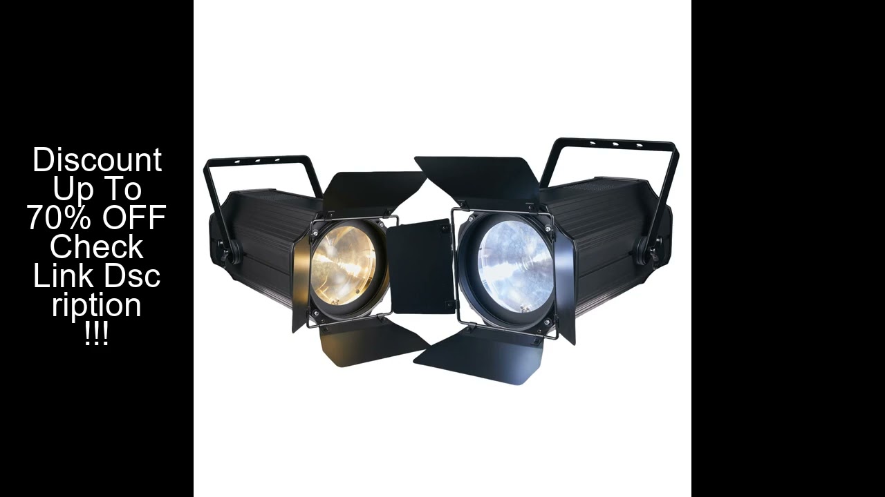 LED Par 300W COB 2in1 Zoom  Light Warm White/Cold White Outdoor Stage Bar Wedding Chapel DJ DMX Cont