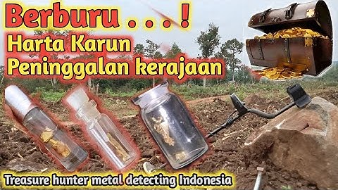 penemuan harta Karun emas dan benda kuno peninggalan Kerajaan @Metaldetectorlampung