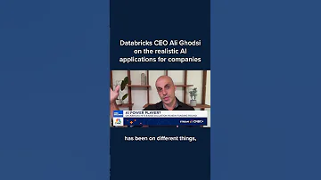 Databricks CEO Ali Ghodsi On The Realistic AI Applications 