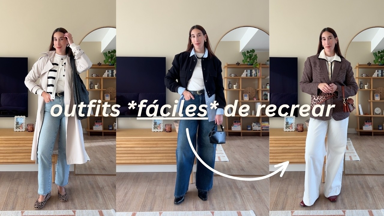 8 Looks de otoño fáciles de recrear (+ cómo combinarlos!)