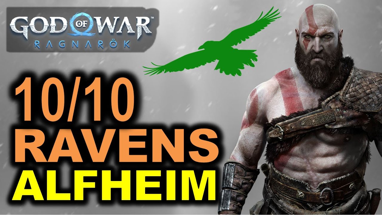 God of War Ragnarok - All Odin's Ravens: Alfheim 