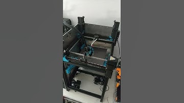 Y-axis hybrid stepper motor feed test (first)