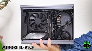 MIDORI 5L-V2.2 サンドイッチ型5.39L mini-ITXケース