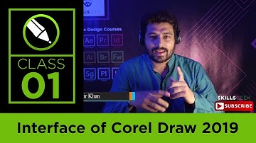Interface of CorelDraw - اردو / हिंदी
