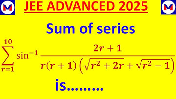 TOP PROBLEM-SOLVING TECHNIQUE : IIT-JEE 2025|  AITS | TELESCOPIC SERIES PROBLEM | Jee Advanced 2025