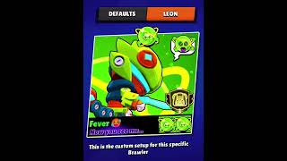Leon With EVERY Fame Skin & Icon 🦎🔥 | Brawl Stars #brawlstars #shorts
