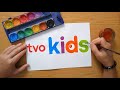 How to draw the tvokids logo