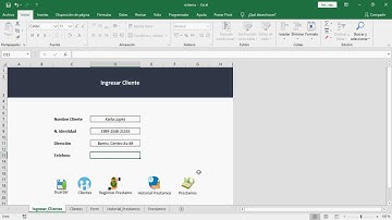 Control de Prestamos - Sistema Excel