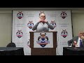 Pitt Head Coach Pat Narduzzi Press Conference for the 89th Annual Tony the Tiger Sun Bowl