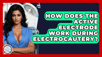 How Does The Active Electrode Work During Electrocautery? - The Operating Table