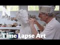 See a sculptor recreate antonio canovas venus stepbystep from clay to marble  time lapse art