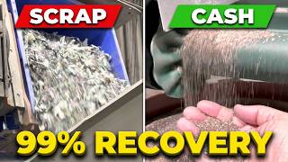 The Future of E-Waste: Watch ERS Recover Rare Metals in Action